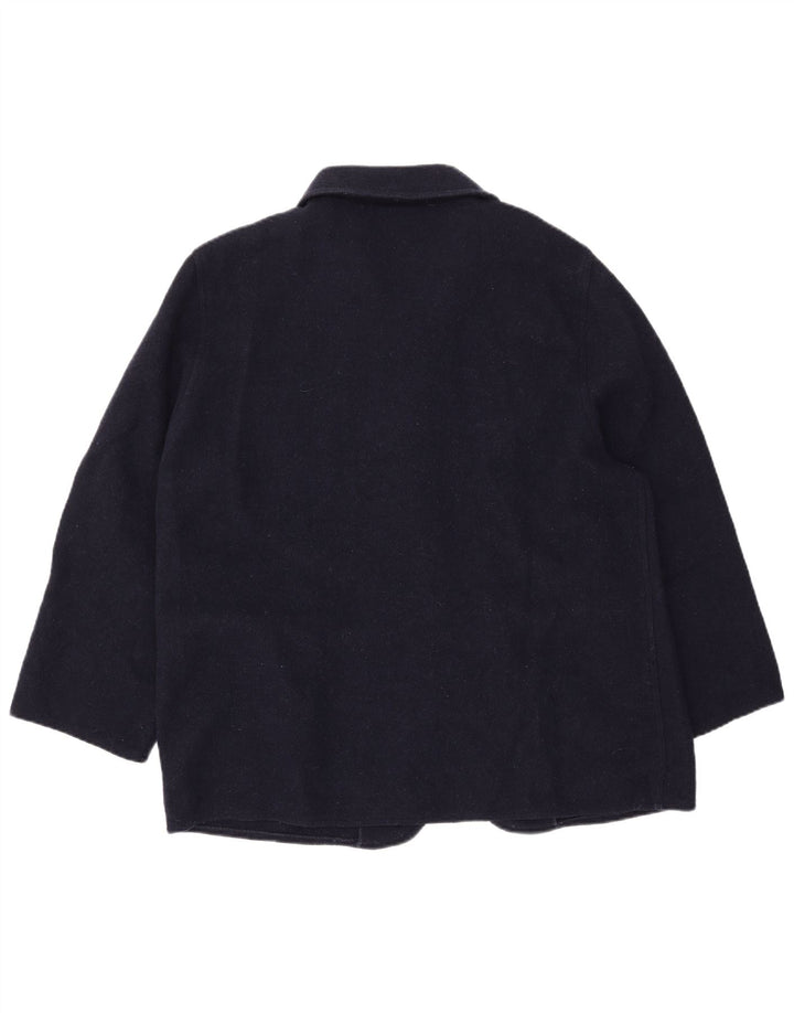 EASY Ženska jakna sa 3/4 rukava i 4 gumba IT 46 Large tamnoplava