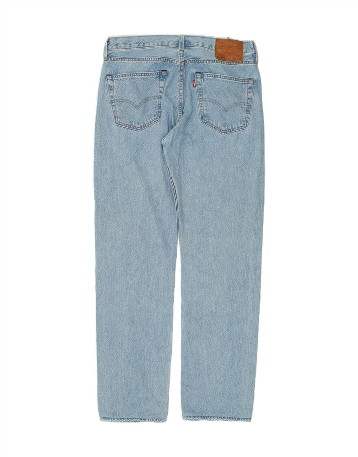 LEVI'S muške 504 ravne traperice W33 L32 plavi pamuk