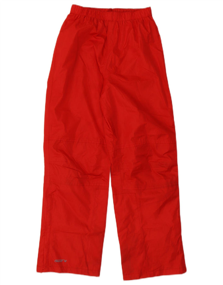 Mountain Warehouse Vodootporne hlače za dječake 11-12 godina od crvenog poliestera