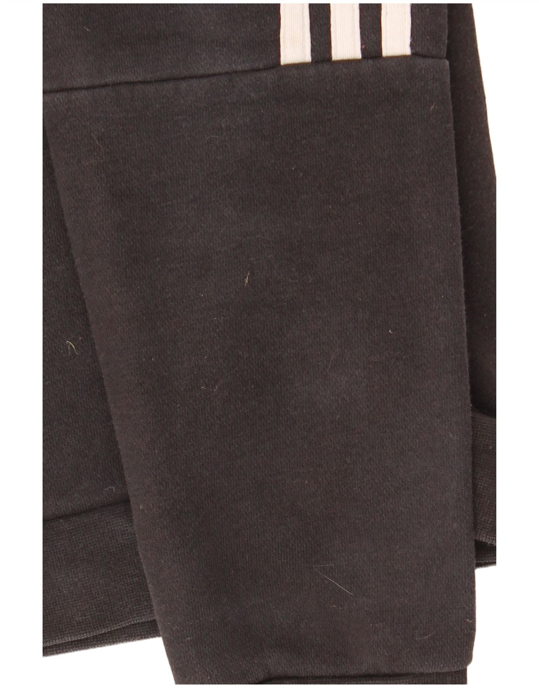 ADIDAS pulover s kapuljačom na patentni zatvarač 11-12 godina, crni pamuk