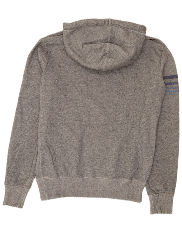 Superdry muška majica s kapuljačom s kapuljačom srednje sive boje s flekama