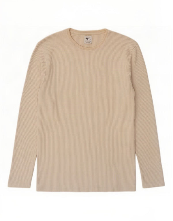 Zara muška majica s dugim rukavima XL Off White