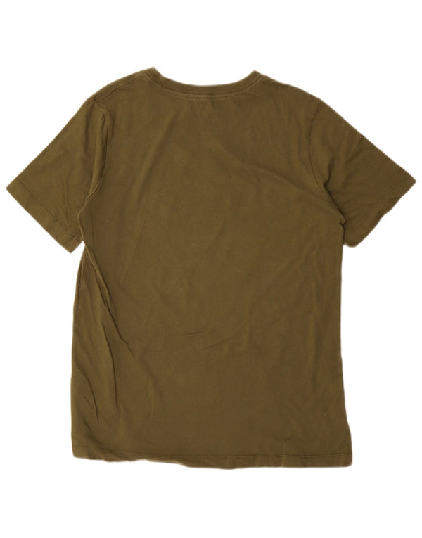 Nike Boys Graphic T-Shirt Top 13-14 Years XL kaki pamuk