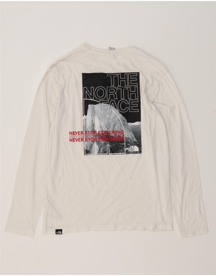 THE NORTH FACE Muška majica dugih rukava Graphic, srednji bijeli pamuk
