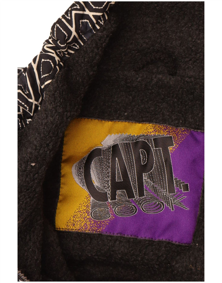 KAP. COOK Muška anorak jakna s grafičkim motivima UK 42 XL siva geometrijska