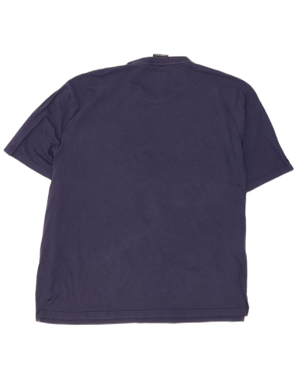 Lyle & Scott Muška majica kratkih rukava 2XL tamnoplavi pamuk