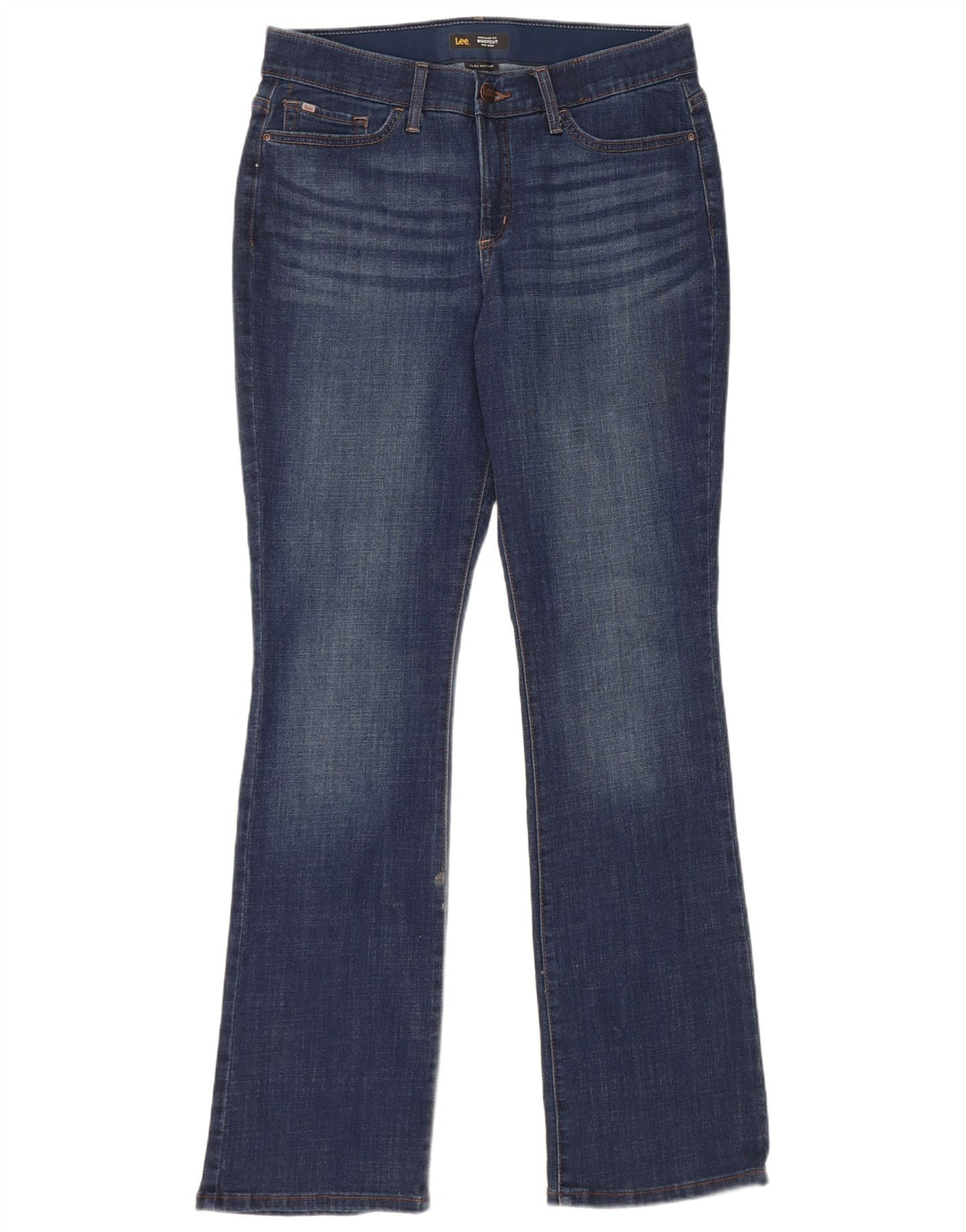 Lee Ženske traperice srednjeg rasta Regular Bootcut US 12 Large W32 L33 Plave