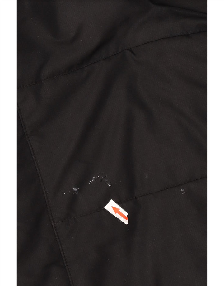 Jack Wolfskin ženski podstavljeni kaput s kapuljačom UK 12/14 srednje crni poliester