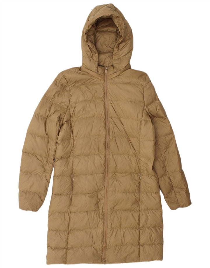 Marks & Spencer ženski preveliki podstavljeni kaput s kapuljačom UK 10 Small Beige