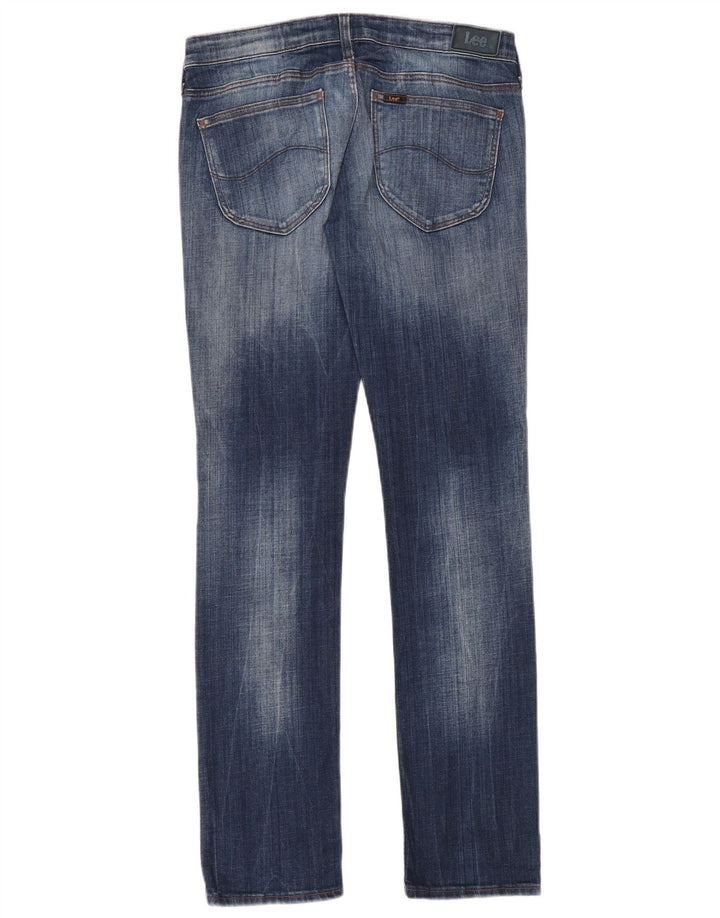 Lee ženske uske traperice niskog struka W31 L33 plavi pamuk