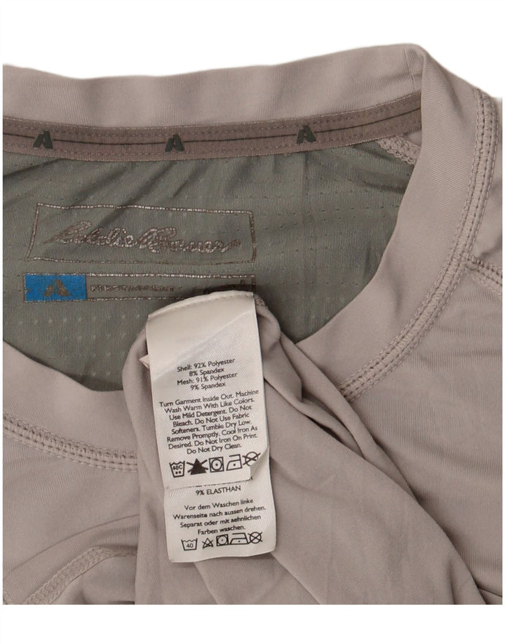 Eddie Bauer muška majica kratkih rukava Veliki sivi poliester u boji