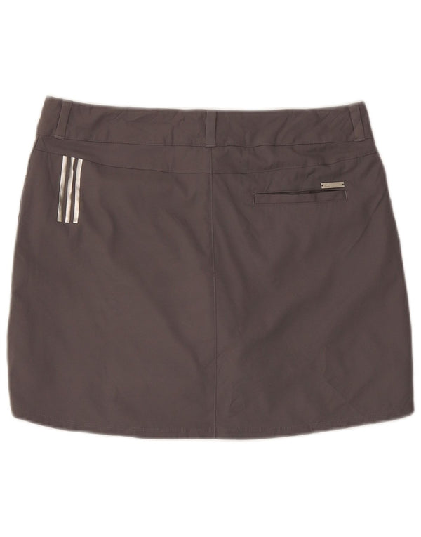 Adidas ženska mini suknja UK 14 Large W32 sivi poliester