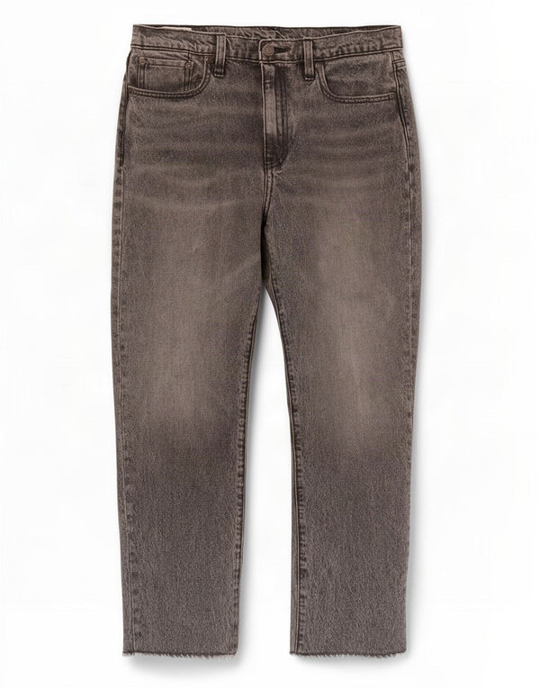 Levi's muške 502 sužene traperice W33 L32 sivi pamuk