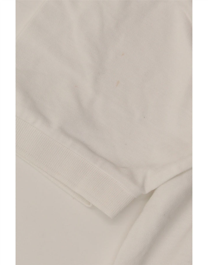KAPPA Mens Polo Shirt 2XL White Cotton Vintage Kappa and Second-Hand Kappa from Messina Hembry 
