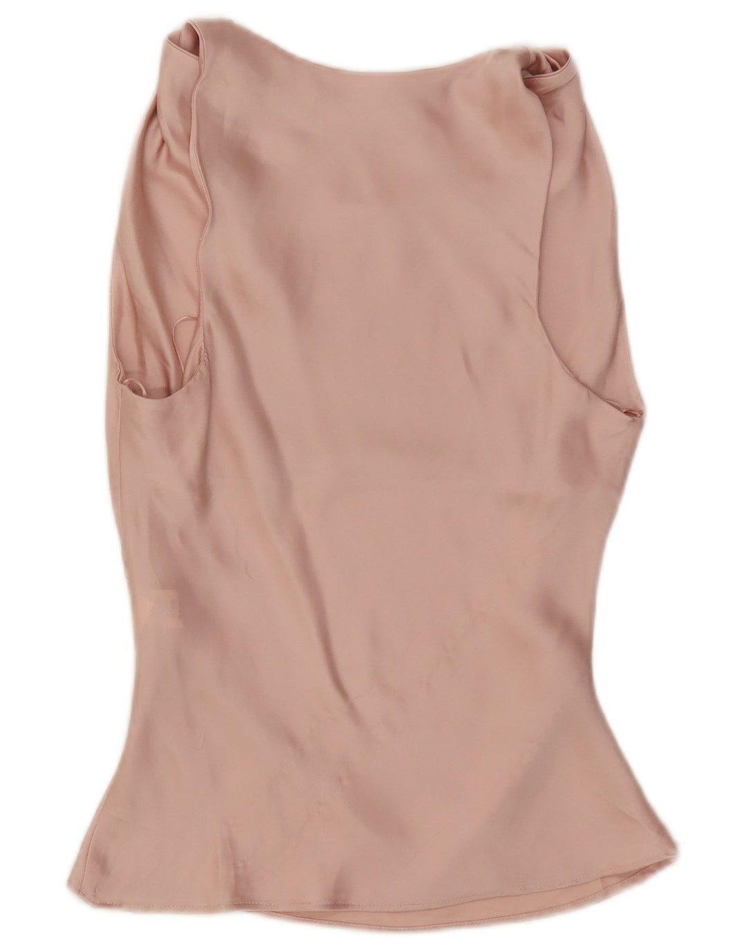 Zara ženski gornji dio bluze bez rukava UK 6 XS ružičasti poliester
