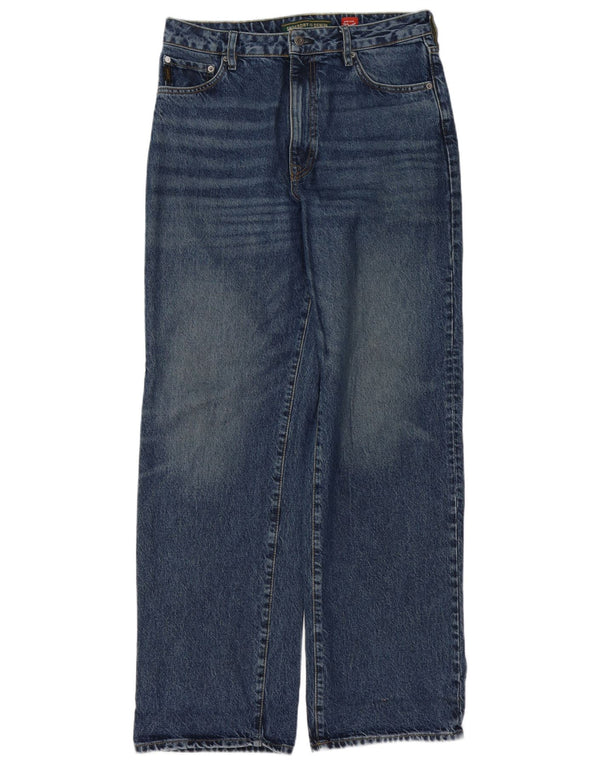 Superdry muške široke traperice W30 L32 plavi pamuk