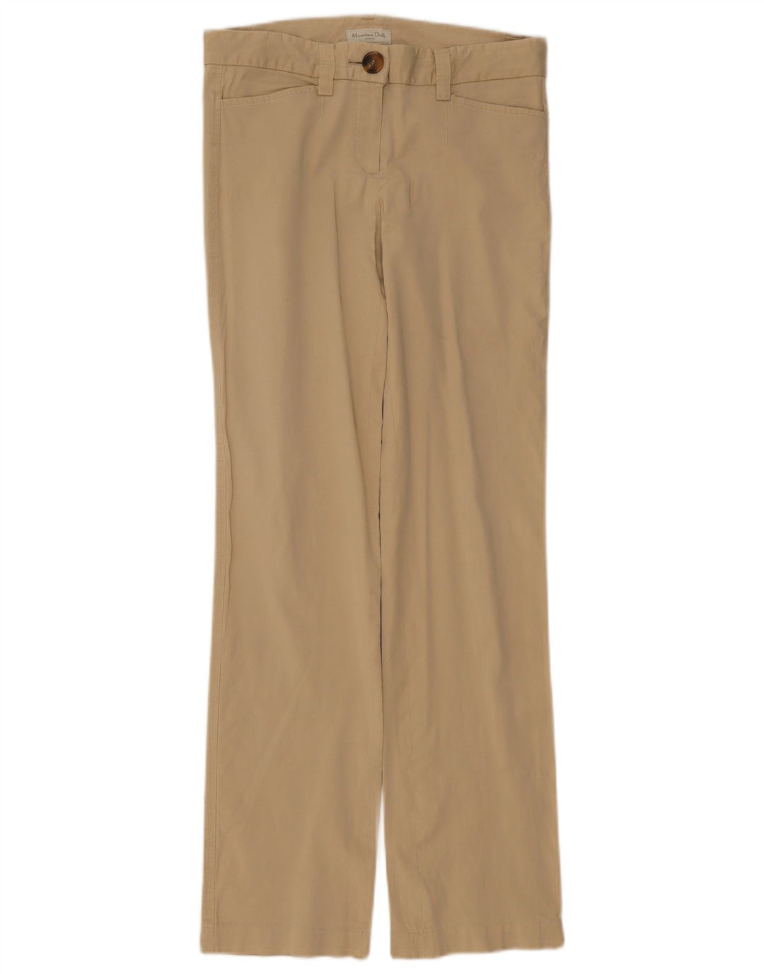 Massimo Dutti ženske ravne ležerne hlače W30 L32 bež