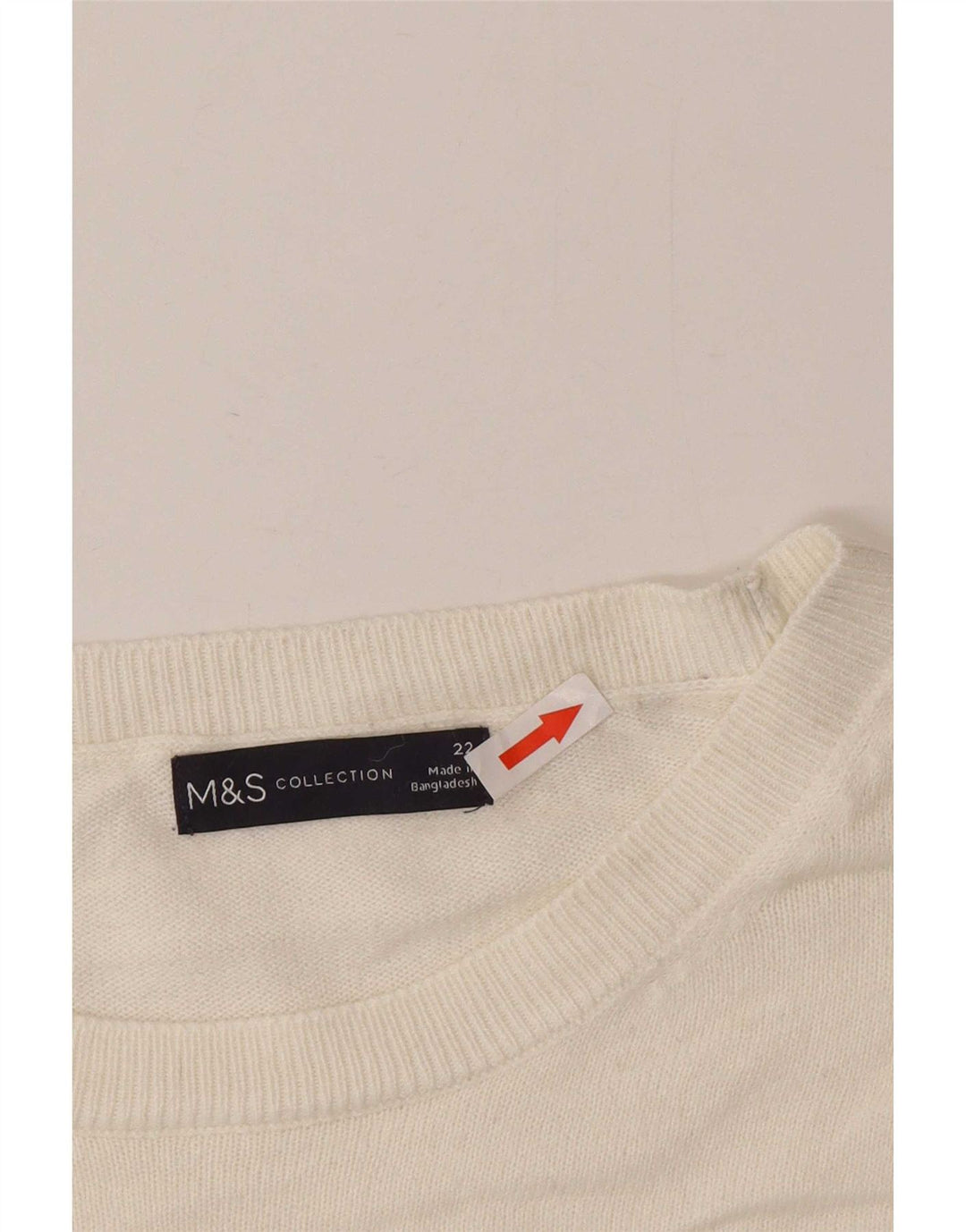 Marks & Spencer ženski džemper s okruglim izrezom UK 22 2XL Višebojni