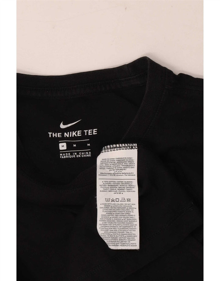 Nike muška majica kratkih rukava Srednji crni pamuk