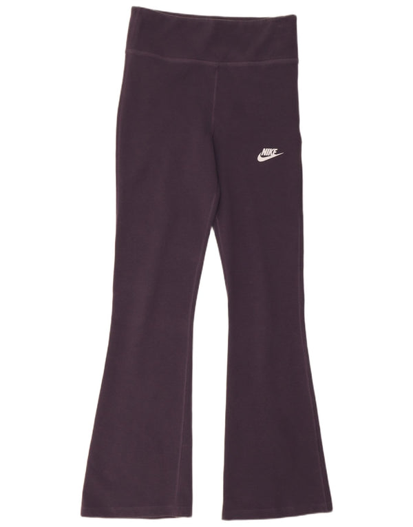 Nike Girls Flare Leggings 13-14 Years XL Navy Blue