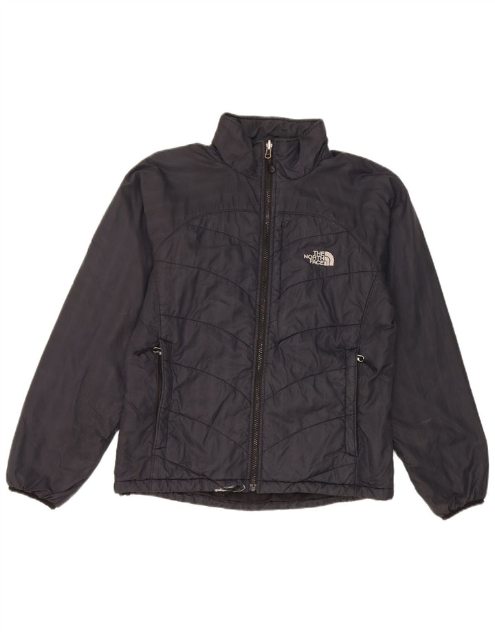 The North Face ženska podstavljena jakna UK 14 srednje tamnoplavi najlon