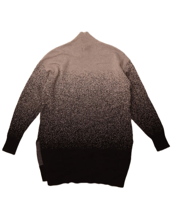 Marks & Spencer ženski džemper s kornjačastim ovratnikom UK 10 Small Grey Flected