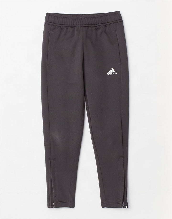 Adidas Hlače za trenirku Aeroready za dječake 5-6 godina crne poliesterske