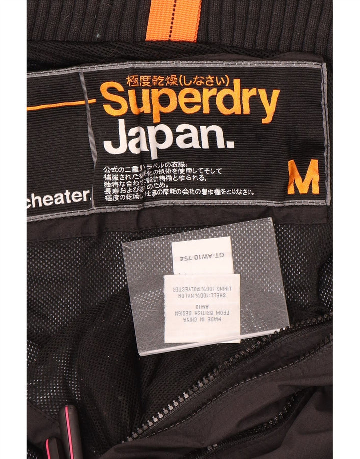 Superdry ženska jakna s grafičkom vjetrovkom UK 12 srednje crna