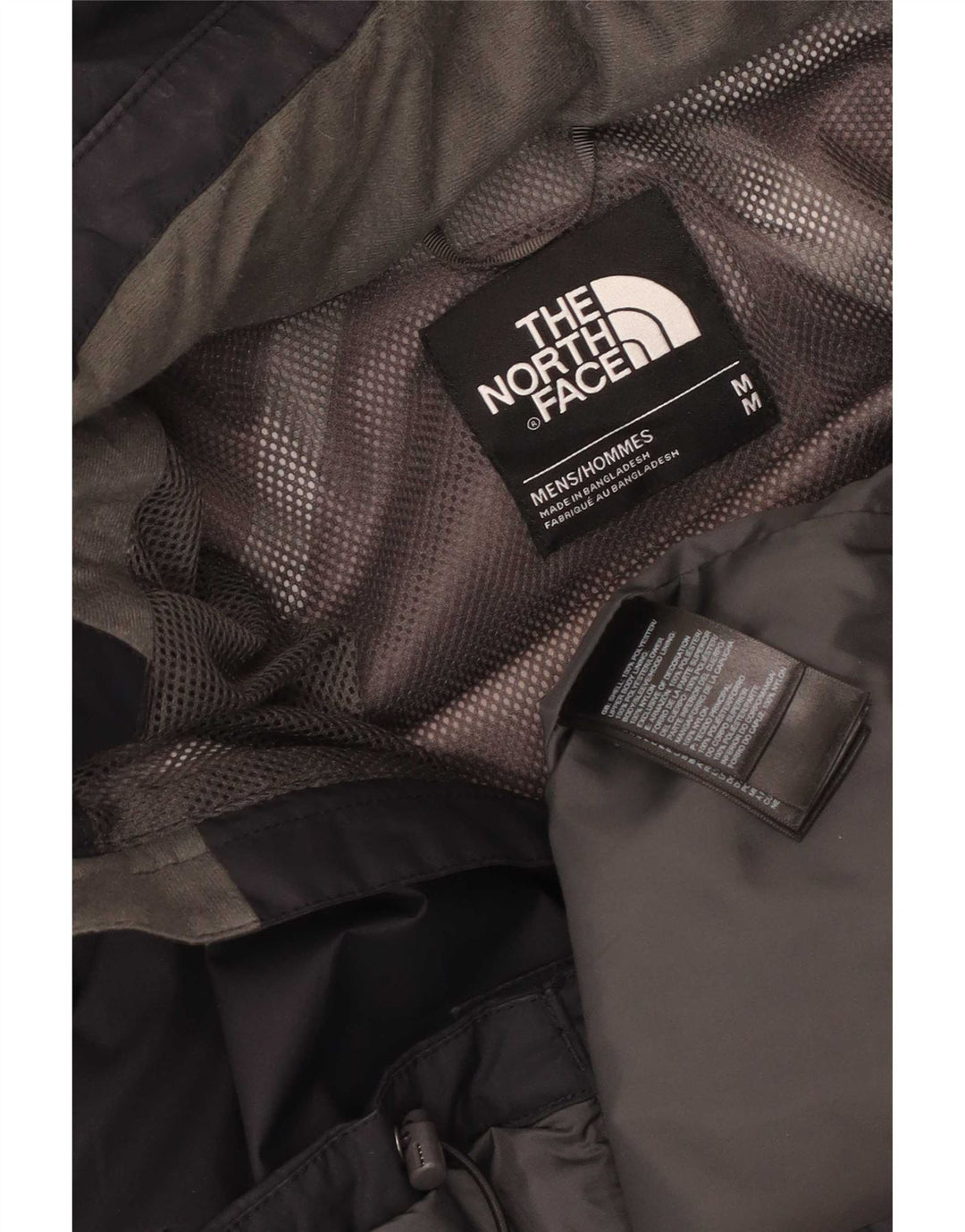 The North Face muška kišna jakna s kapuljačom UK 38 srednji crni poliester