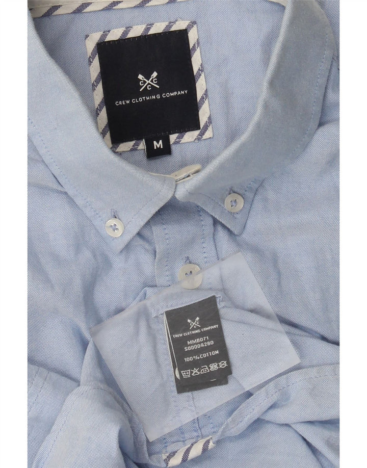 Crew Clothing Muška košulja kratkih rukava Srednje plavi pamuk