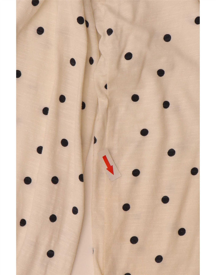 Marks & Spencer ženska majica dugih rukava UK 14 Large off white spotted
