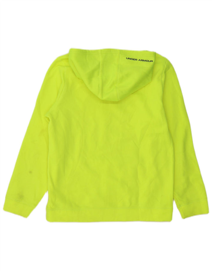 UNDER ARMOUR Majica s kapuljačom s kapuljačom s grafičkim motivima 13-14 godina XL zelena