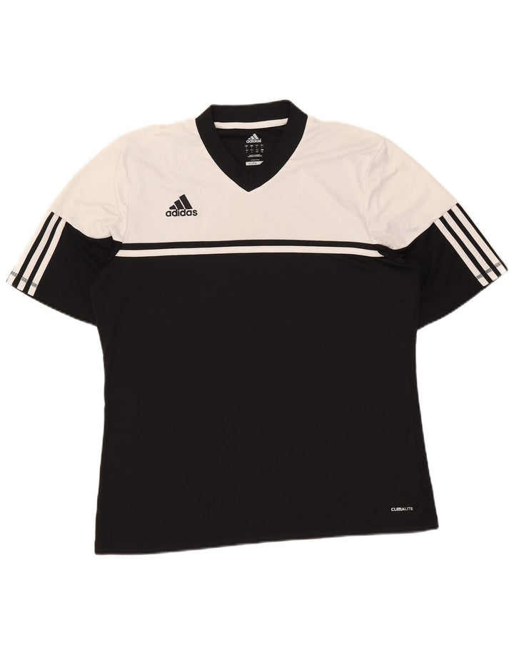 Adidas muška majica Climalite Top veliki crni poliester u boji