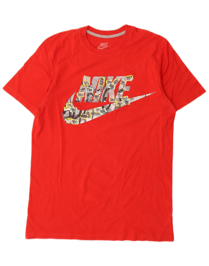 Nike Muška majica s kratkim rukavima Regular Fit srednje crvene boje