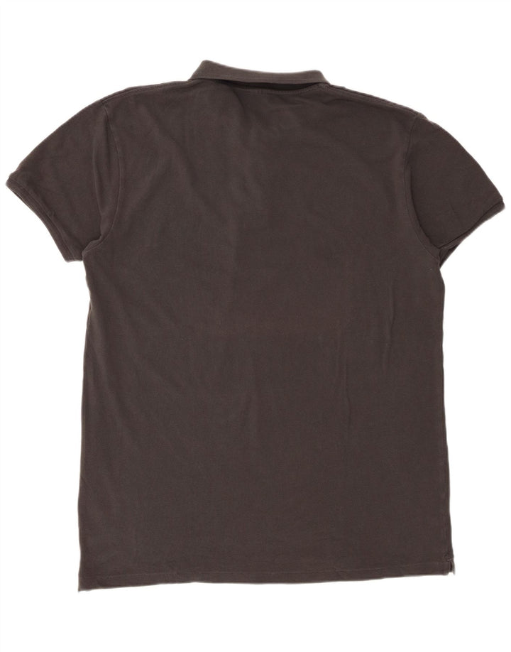 Scotch & Soda muška polo majica 2XL sivi pamuk