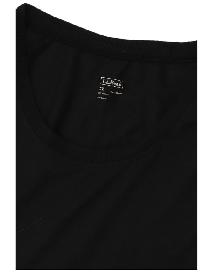 L.L.Bean ženski prsluk UK 20 2XL crni poliester