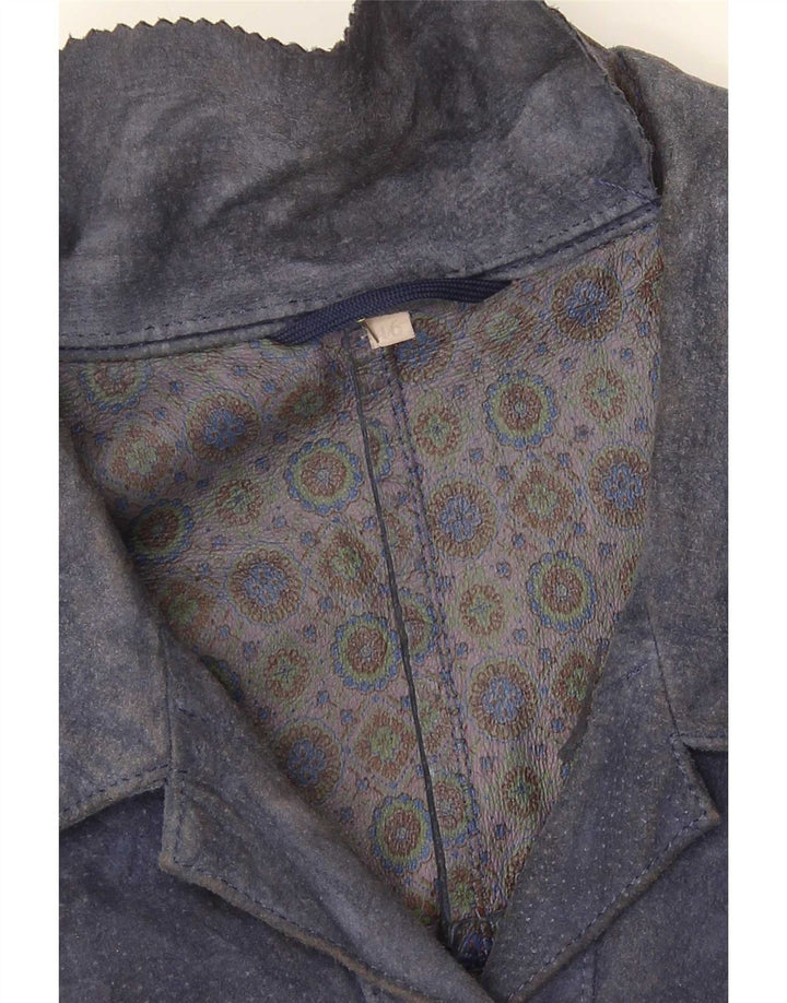Vintage muška antilop jakna IT 46 Large tamnoplava