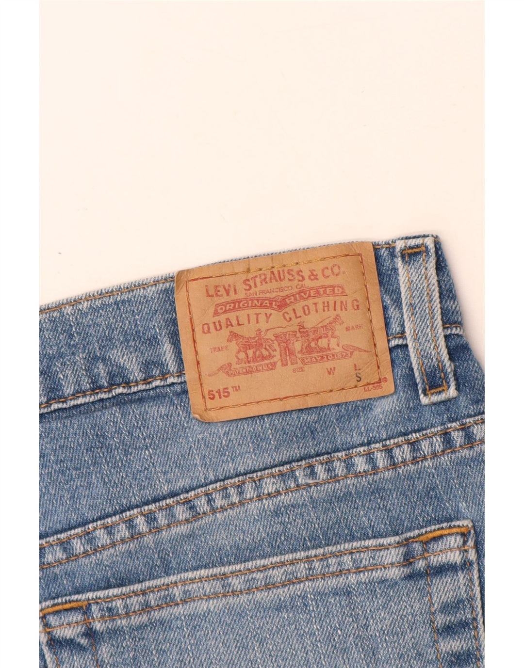 LEVI'S Ženske 515 uske sužene traperice W32 L29 Plave