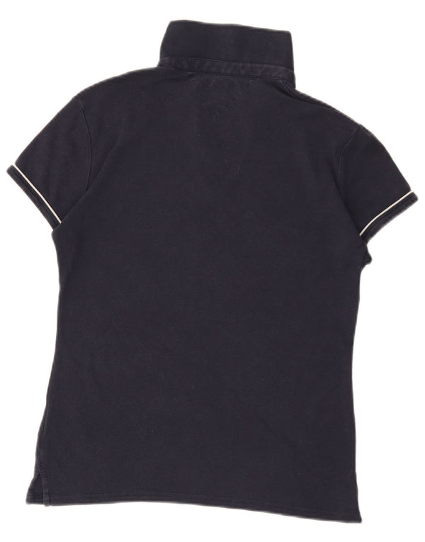 Tommy Hilfiger ženska polo majica UK 14 srednje tamnoplavi pamuk