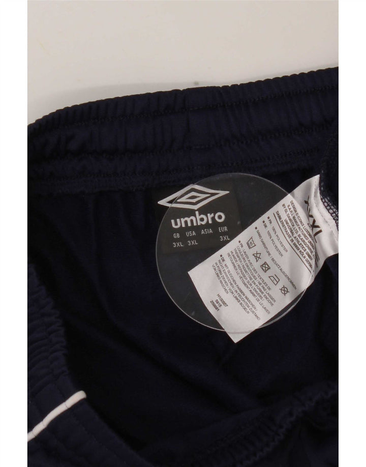 Umbro muške hlače za trenirku 3XL tamnoplavi poliester