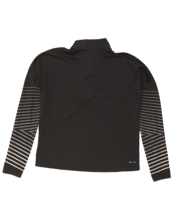 Nike Ženski Dri Fit Oversized Pulover Top Trenirka UK 14 Medium Black