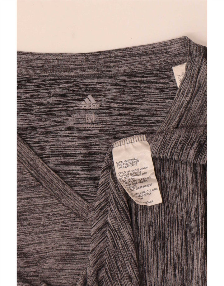 Adidas ženska majica kratkih rukava Climalite UK 12 Medium Grey Flecked Poliester