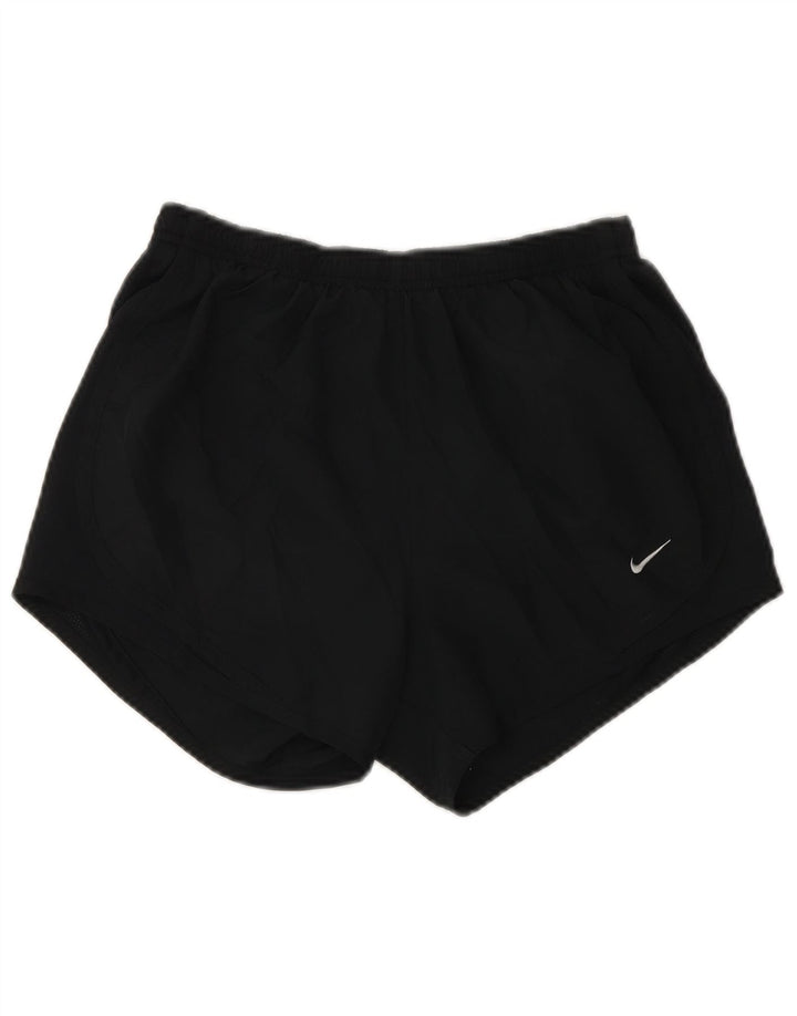 Nike ženske Dri Fit sportske kratke hlače UK 4 XS crni poliester