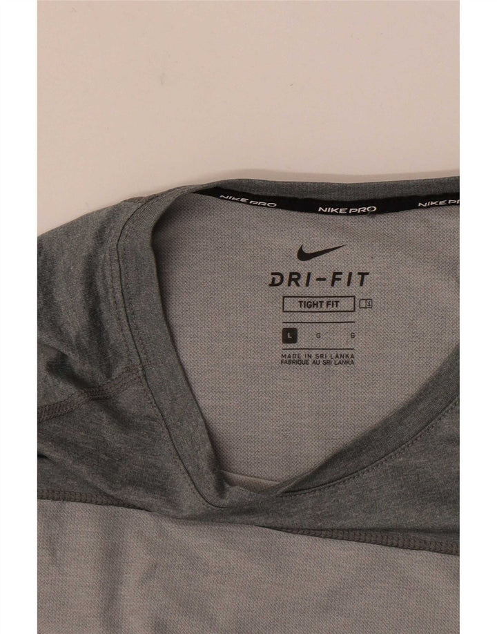 Nike Dri Fit majica kratkih rukava velika siva