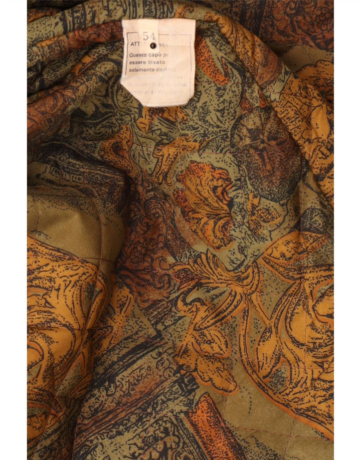 Vintage muška kožna jakna IT 54 2XL smeđa