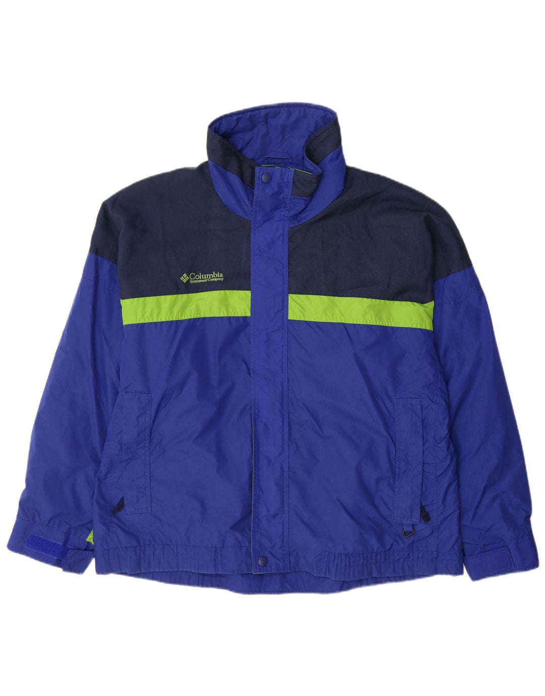 Muška kišna jakna Columbia Bugaboo UK 40 Large Blue Colourblock