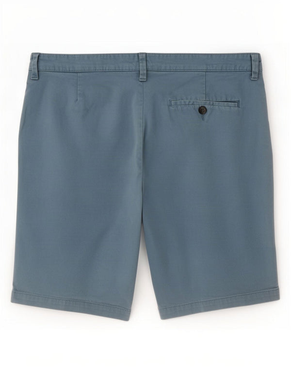 Marks & Spencer muške chino kratke hlače W36 veliki plavi pamuk