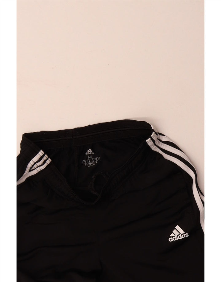 ADIDAS Mens Tracksuit Trousers Medium  Black Polyester