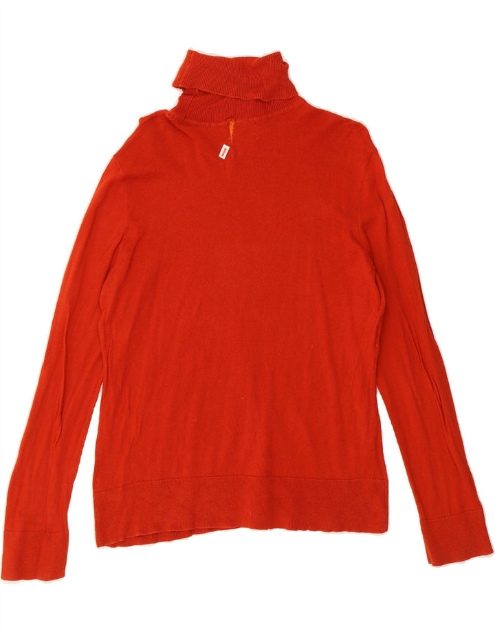CHAPS Womens Roll Neck Jumper Sweater UK 18 XL Red Vintage Chaps and Second-Hand Chaps from Messina Hembry 
