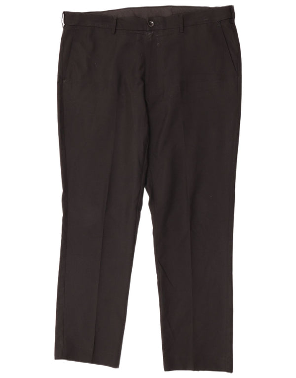 Marks & Spencer muške chino hlače ravnog kroja W40 L31 crne